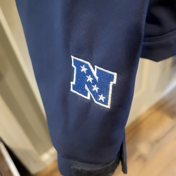 Chicago Bears Mens Size XL NFL Softshell Full Zip Jacket Navy Blue Football - Picture 3 of 9